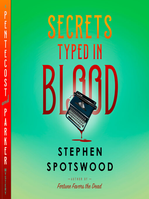 Cover image for Secrets Typed in Blood